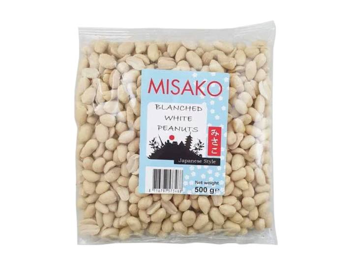 Misako Cacahuète blanche décortiquée 500 g