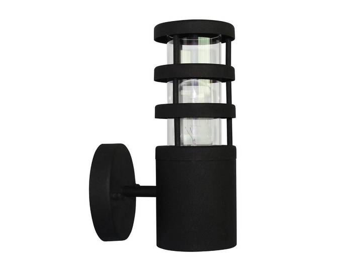 Elstead Lighting Aussenwandleuchte, Schwarz, Metall, 9x24.5x15 cm, RoHS, Europäischer Sicherheitsstandard, CE, Lampen & Leuchten, Aussenbeleuchtung, Aussenleuchten