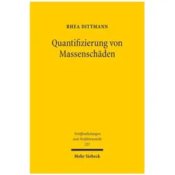 Quantifizierung von Massenschäden, Fachbücher von Rhea Dittmann