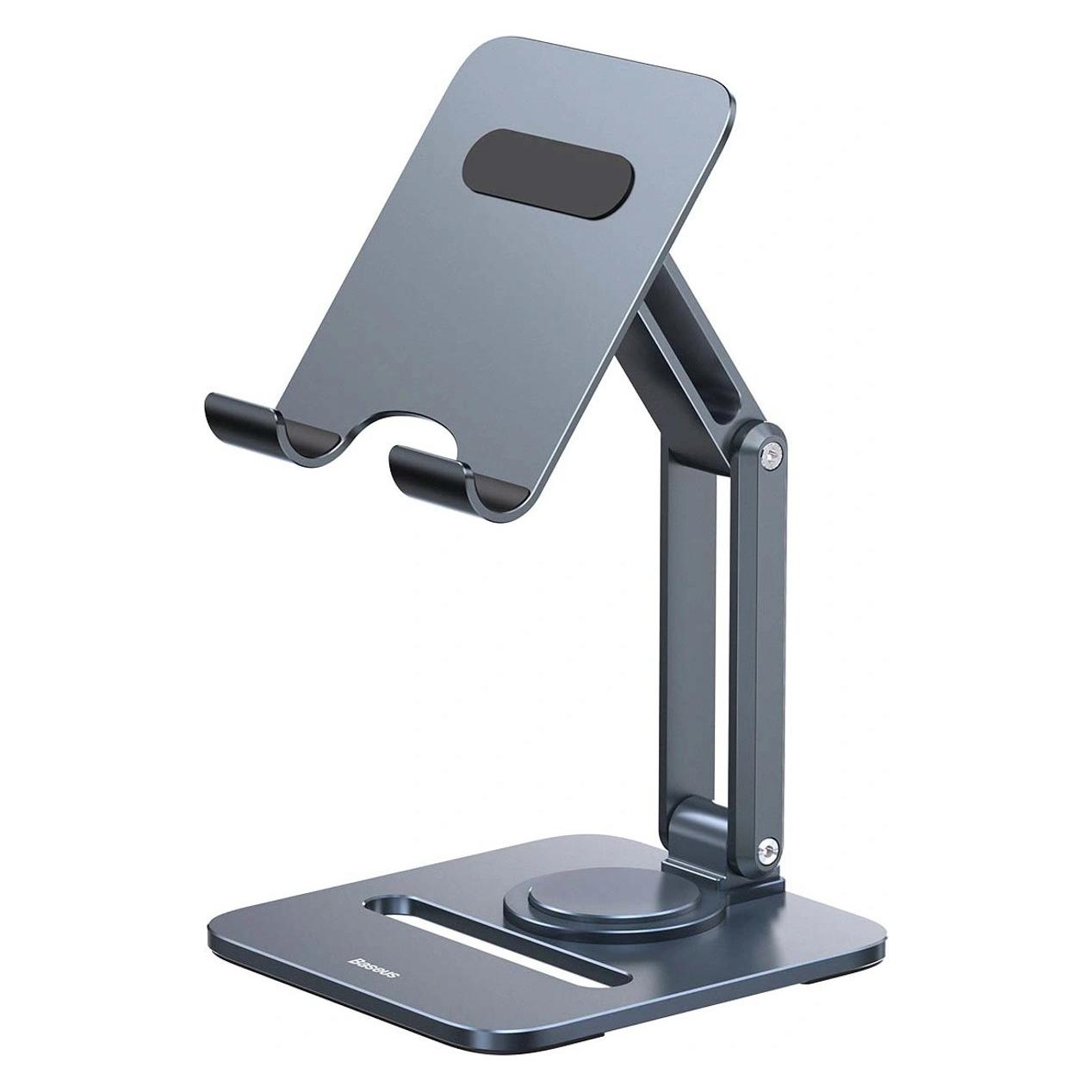 Baseus Desktop Biaxial Foldable Metal Stand (for Tablets) Space Grey (B10431801811-00)