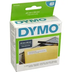 Dymo Etiketten 11352 (S0722520) weiß 25 x 54mm 500 St.
