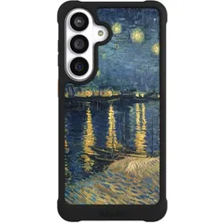 Nivocase Hülle für Samsung Galaxy S26+ Stossfeste Handyhülle NIVOmax Case Schwarz Kunst Malerei (Samsung Galaxy S26+), Smartphone Hülle, Schwarz