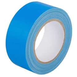 WIHEDÜ Gewebeband Neon 5,0 cm x 25,0 m, Neon Blau