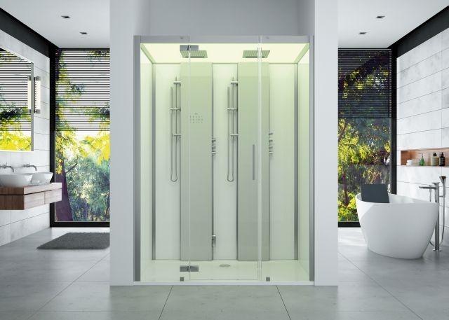 Hoesch Dampfkabine SensePerience Rechteck 1800x1000 Nische links 535381xA.010550