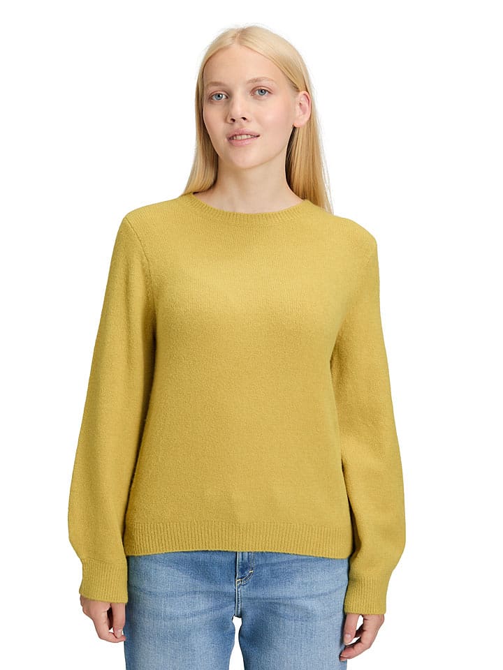 CARTOON Pullover in Senf - 40