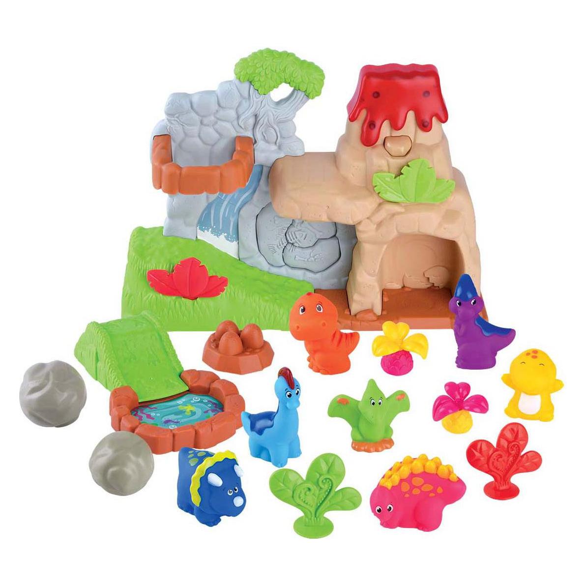 PlayGo Dino Volcano Land B/O - 20 Pcs* (47759269)