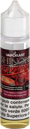 VaporArt IT Shinobi Revenge Vaporart Liquido Mix&vape 30ml Pesca Frutto Del Drago Crema