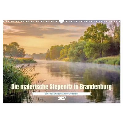 Die malerische Stepenitz in Brandenburg (Wandkalender 2027 DIN A3 quer), CALVENDO Monatskalender