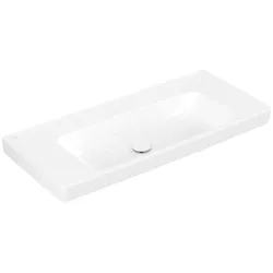 Villeroy & Boch Architectura Waschbecken, weiß Alpin CeramicPlus, 1000x445x165 mm, Wandmontage
