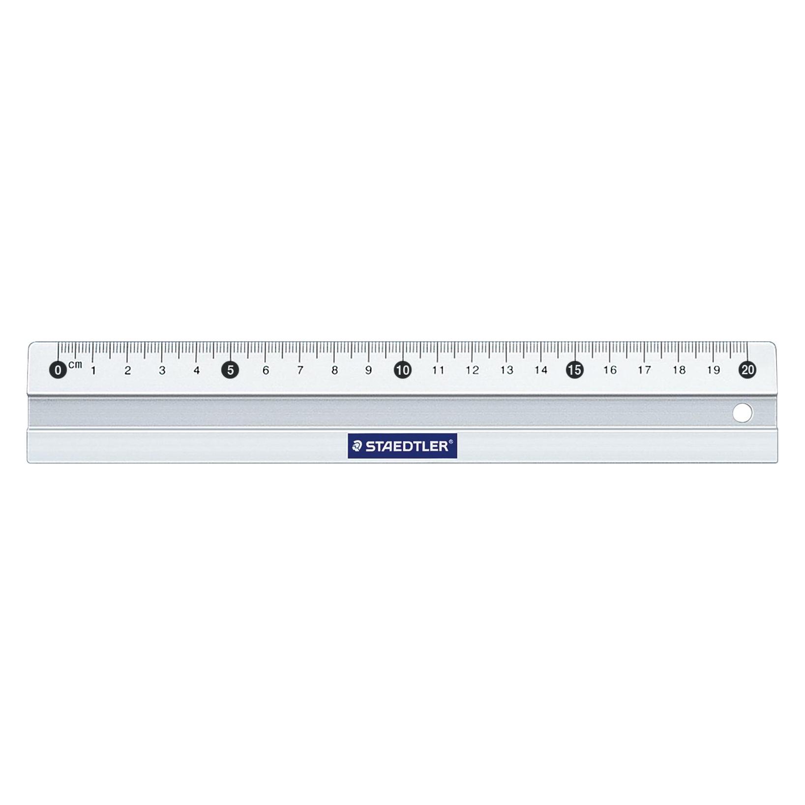 Staedtler Lineal (20 cm, Aluminium) (563 20)