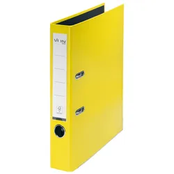 LEITZ Ordner Rückenbreite 5 cm DIN A4 gelb