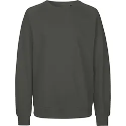 Neutral Unisex Bio Raglan Sweater Sweatshirt O63001 charcoal XL