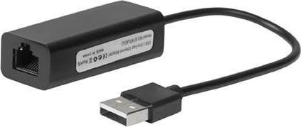 MicroConnect USBETHB kabel, zwart