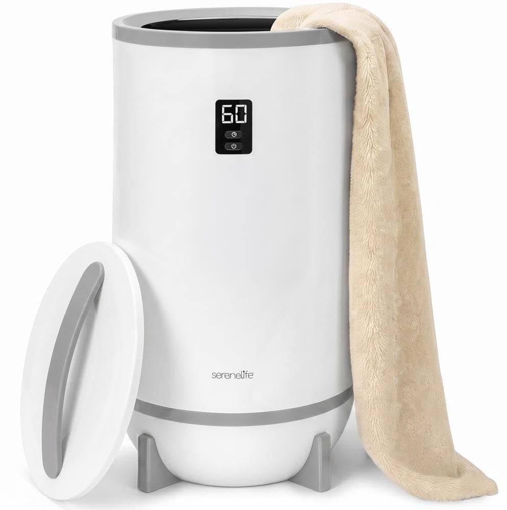 Selius Handdoekwarmer voor badkamer met Bluetooth-luidspreker en sfeerlicht