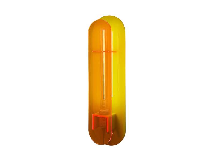 ELEMENTS LIGHTING - Applique avec prise Andy - Orange - Acrylique