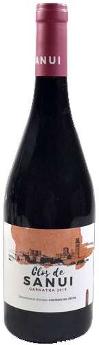 Celler de SANUI Clos de Sanui Garnacha 2021 Vino Tinto D.O. Costers del Segre 75 cl.