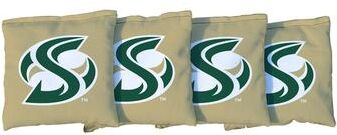 Skip's Garage CSU Sacramento State Hornets Gold Cornhole Bags