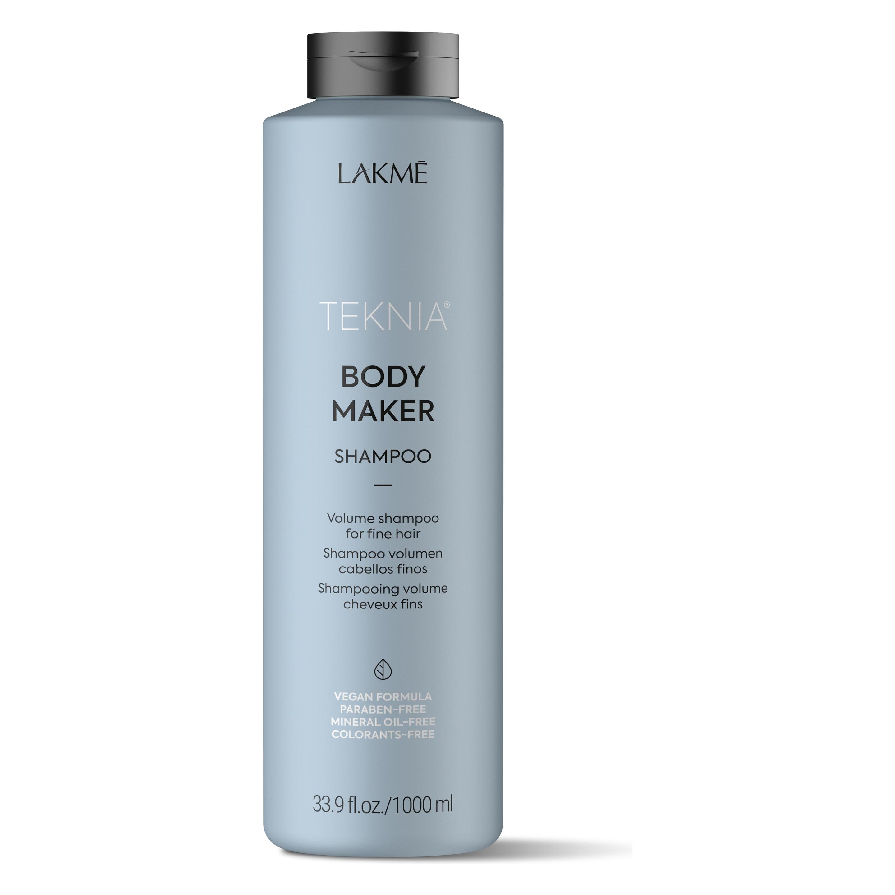 Lakmé Teknia Body Maker Shampoo 1000 ml (Flüssiges Shampoo, 1000 ml) (44611)