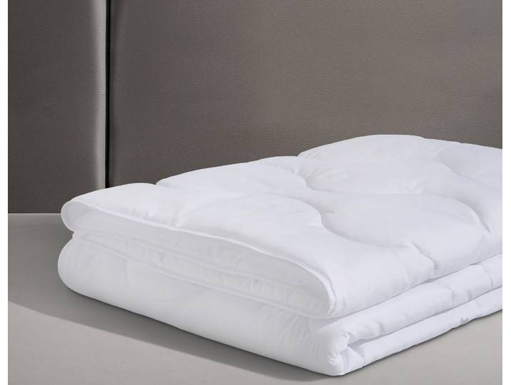 Kunstfaserbettdecke JEKATEX Hohenstein Bettdecke, 135x200 oder 155x220 cm, für Sommer oder Winter , weiss (weiß), B:155cm L:220cm, Bezug: 100% Polyester. Füllung: 100% Polyester, Bettdecken, Kunstfaserbettdecke, mit antibakterielle Wirkung durch Aegis-Technologie