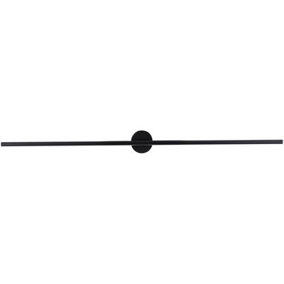 NOVA LUCE Wandleuchte "CRETEL", schwarz, 1, Ø 1,5cm H: 7cm, 1 Stk., Leuchten, Wandleuchte