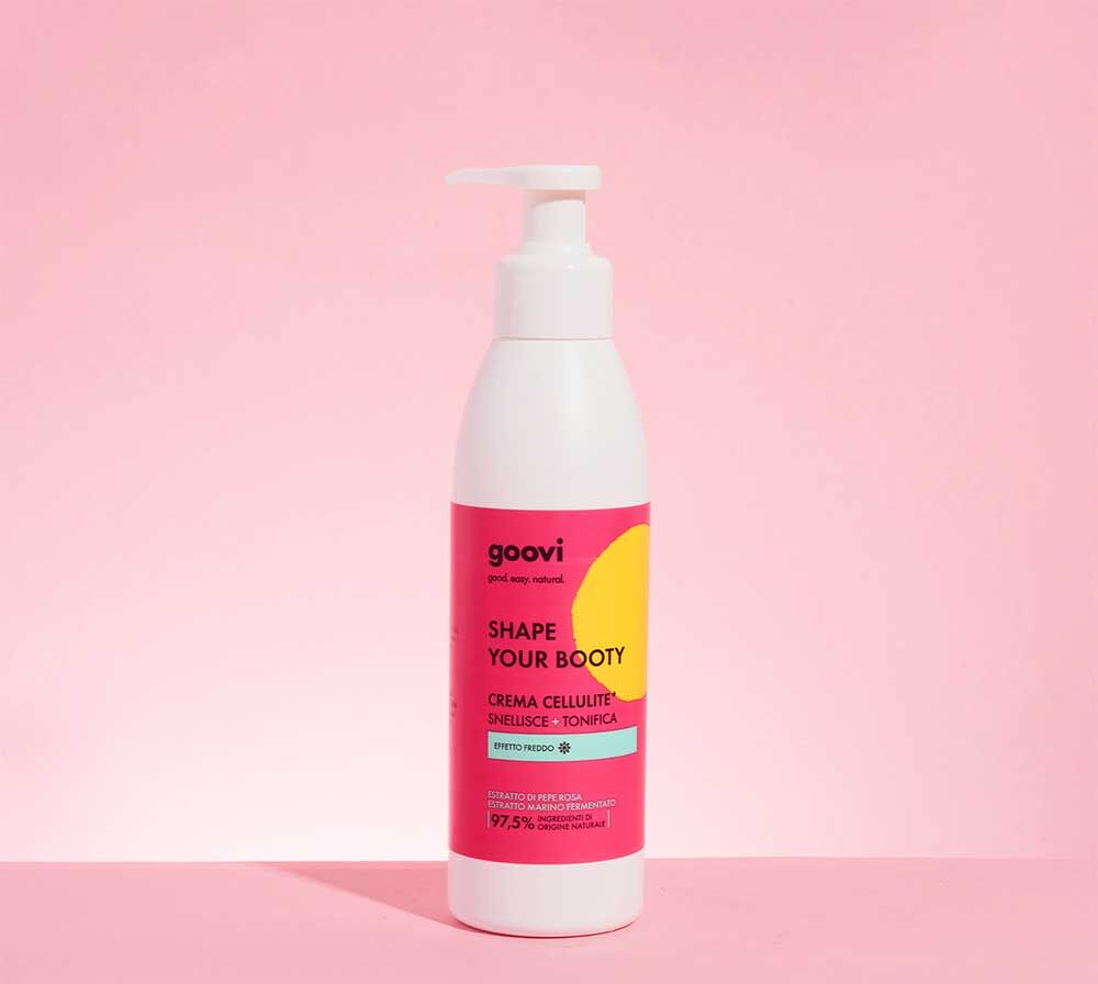 Goovi Shape your booty Crema Cellulite Effetto Freddo 240 ml