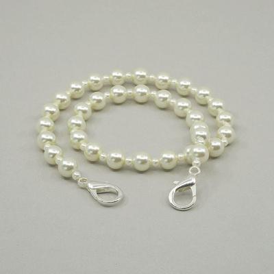 Kunstperlen Perlmutt/Silber