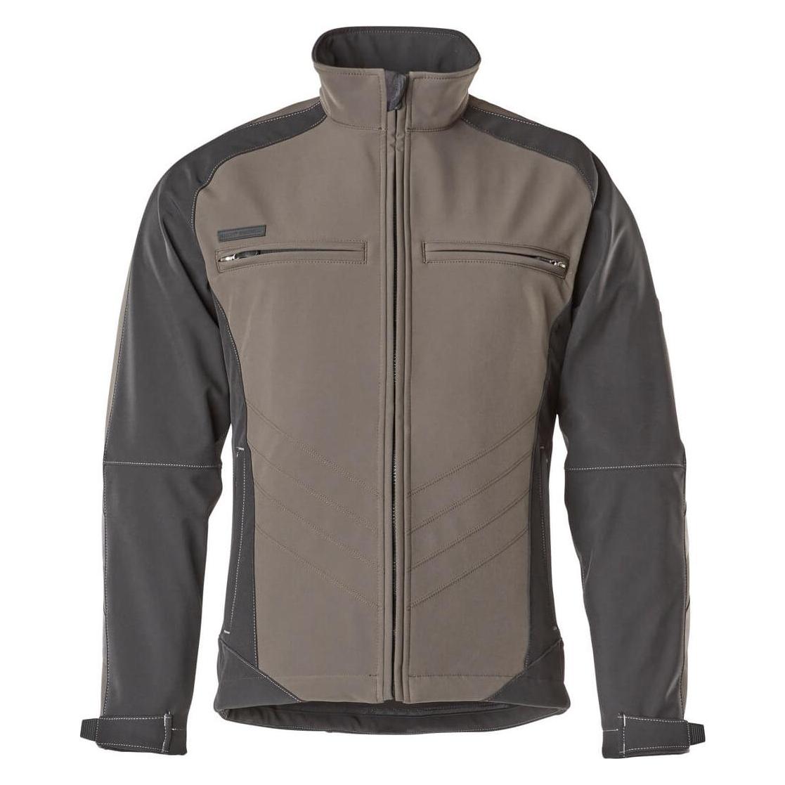 Mascot Herren Softshelljacke DRESDEN anthrazit, schwarz Grösse S (S) (10002093365826)