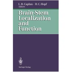Brain-Stem Localization and Function, Fachbücher