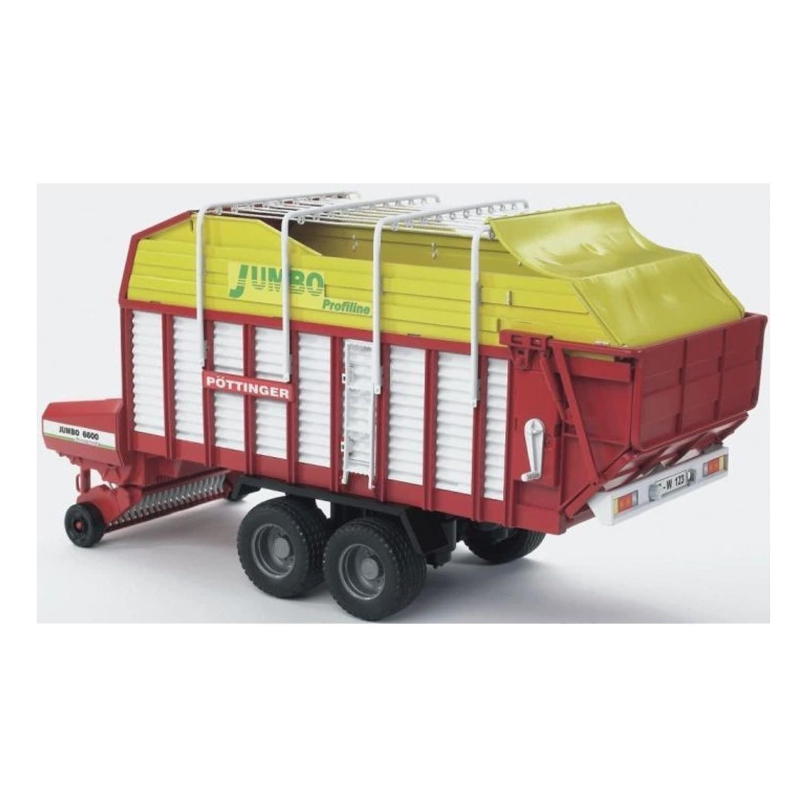 Bruder Bruder 02214 Pöttinger Jumbo 6600 Profiline Ladewagen
