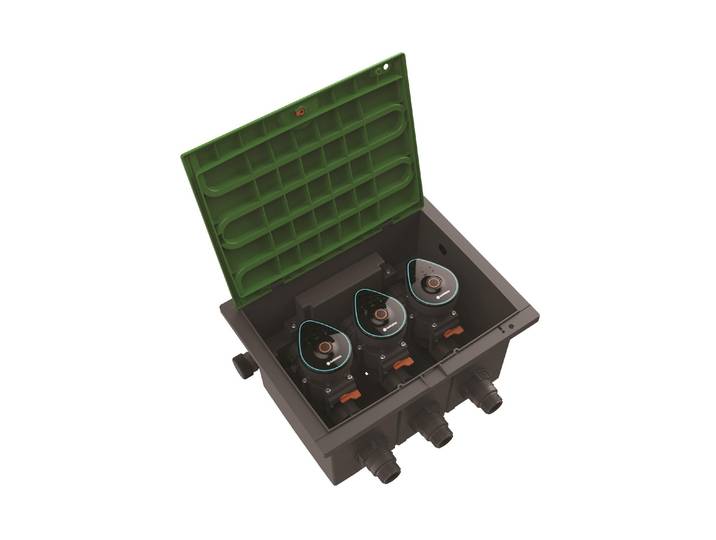 Bewässerungssteuerung GARDENA 9 V Bluetooth Set , schwarz, Kunststoff, Bewässerungscomputer, Bewässerungssteuerung