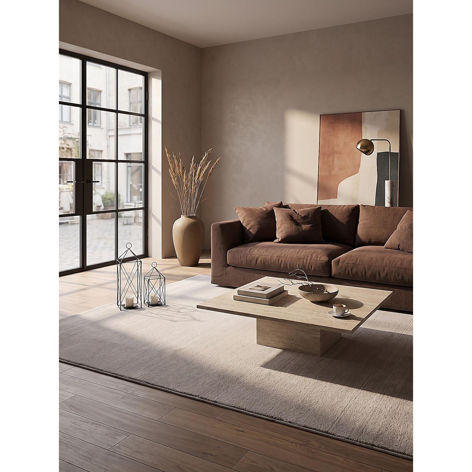 Teppich Antirutsch Sand 140x200 cm - ALDAN Kadima Design