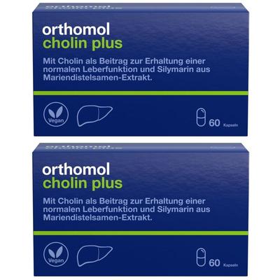 Orthomol Cholin Plus Kapseln 2x 2x60 St
