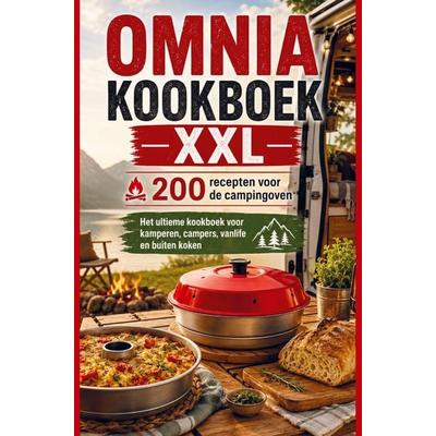 Omnia Kookboek XXL 200 recepten voor de campingoven: Het ultieme kookboek voor kamperen, campers, vanlife en buiten koken, Taschenbuch von Maja