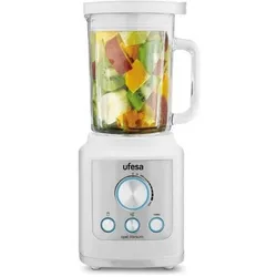 Ufesa Opal Titanium, Standmixer, Weiss, Silber