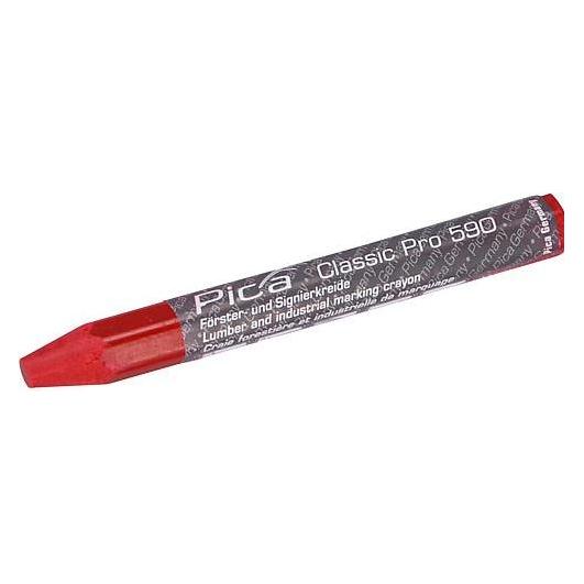 Pica Förster-/Signierkreide Classic PRO 590 rot papiert (12x) (590/40)