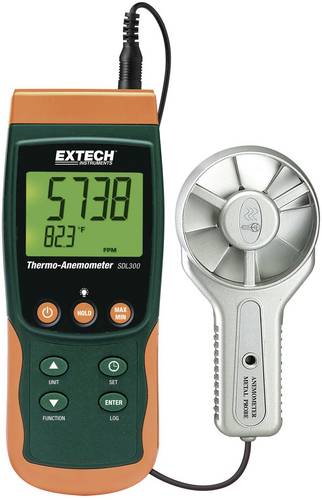 Extech Anemometer SDL300 0.4 bis 35 m/s