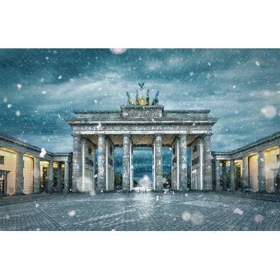 Fototapete PAPERMOON "Berlin", bunt, B:2,5m L:1,86m, Vlies, Tapeten