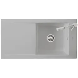 Villeroy und Boch Timeline 60 Flat Flächenbündige Spüle 67900Fi4 Spülbecken, graphite
