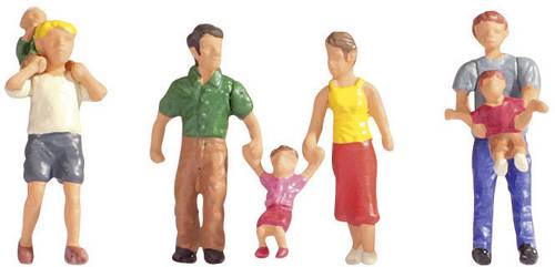 NOCH H0 Eltern und Kinder 15592 Bemalt, Stehend