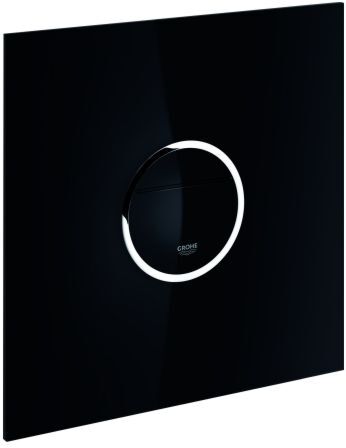 Grohe Veris Light Betätigunsplatte 38915KS0 Digitecture Light, 2 Mengenspülung, velvet Black