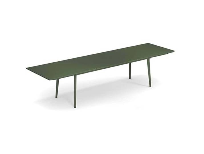 Froschkönig24 Emu Plus4 uittrektafel, eettafel, tuintafel, groot, groen