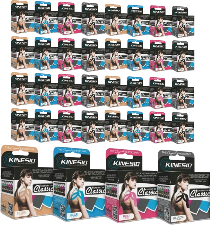 Packs Poupança Kinesio Tex Classic 5cmX4m (Pack de 36 unidades)
