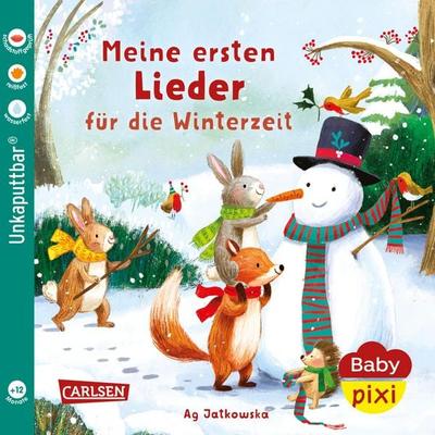 Baby Pixi (unkaputtbar) 180: Meine ersten Lieder für die Winterzeit, Taschenbuch von , Carlsen, 978-3-551-06345-8
