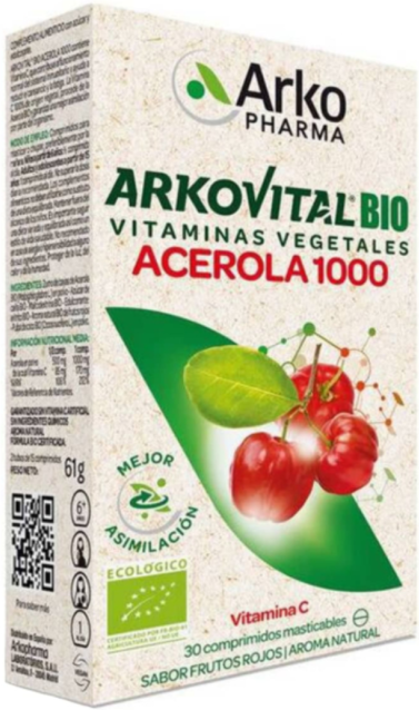 Arkopharma Arkovital Acerola 1000 30 comprimidos