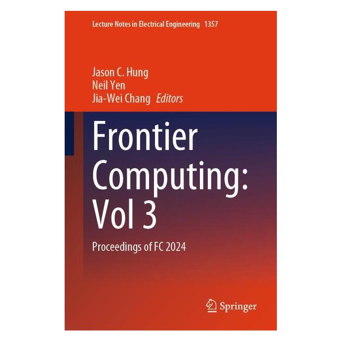 Springer Frontier Computing: Vol 3 (Englisch, Hardcover) (63693198)