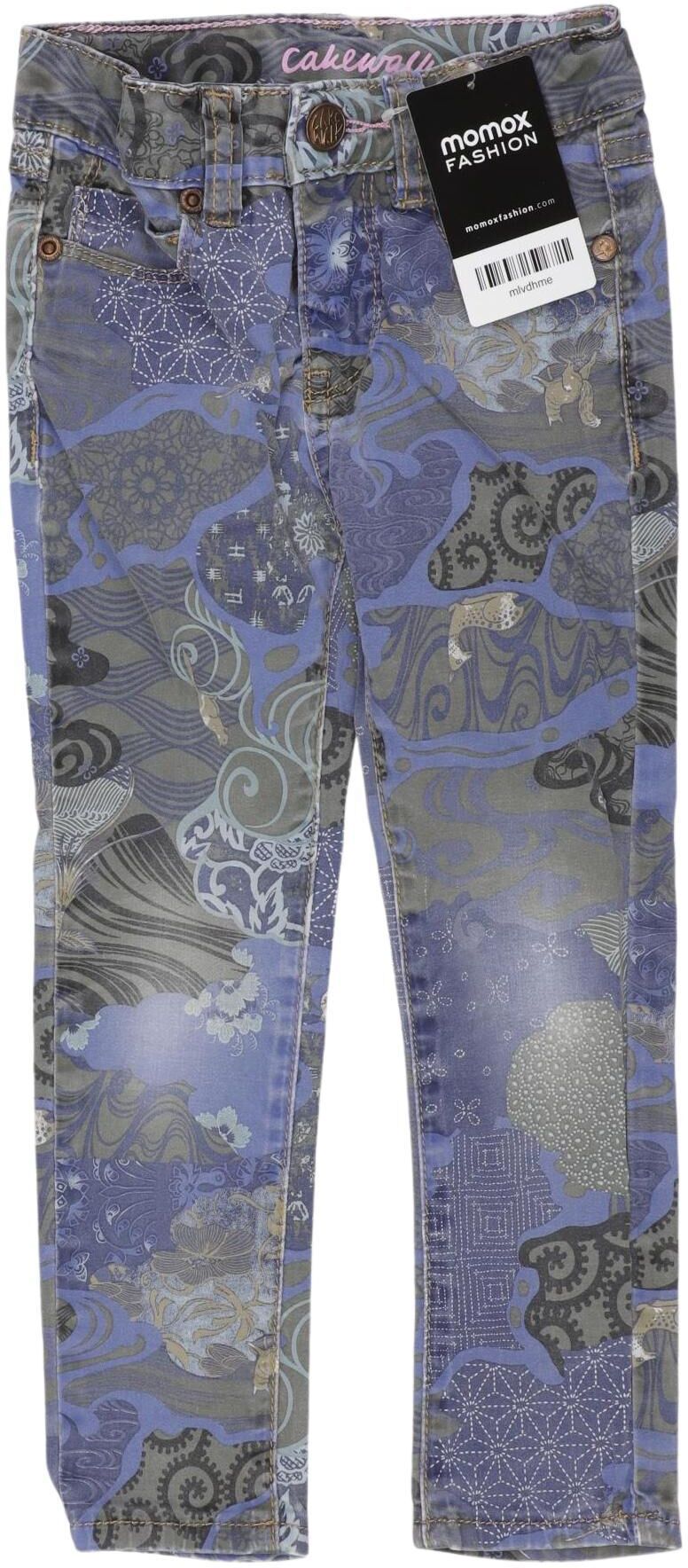 Cakewalk Mädchen Jeans, Mehrfarbig, Gr. EU 104, Baumwolle / Elasthan - Second Hand