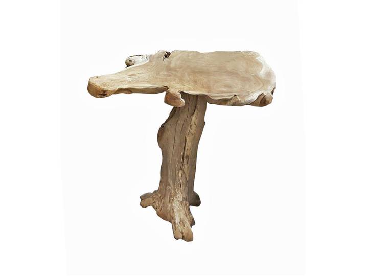 Gardenson Bartisch, Natur, Holz, Teakholz, Hartholz, rechteckig, Sockel, 75x102x100 cm, gastro- und objekttauglich, Esszimmer, Tische, Stehtische