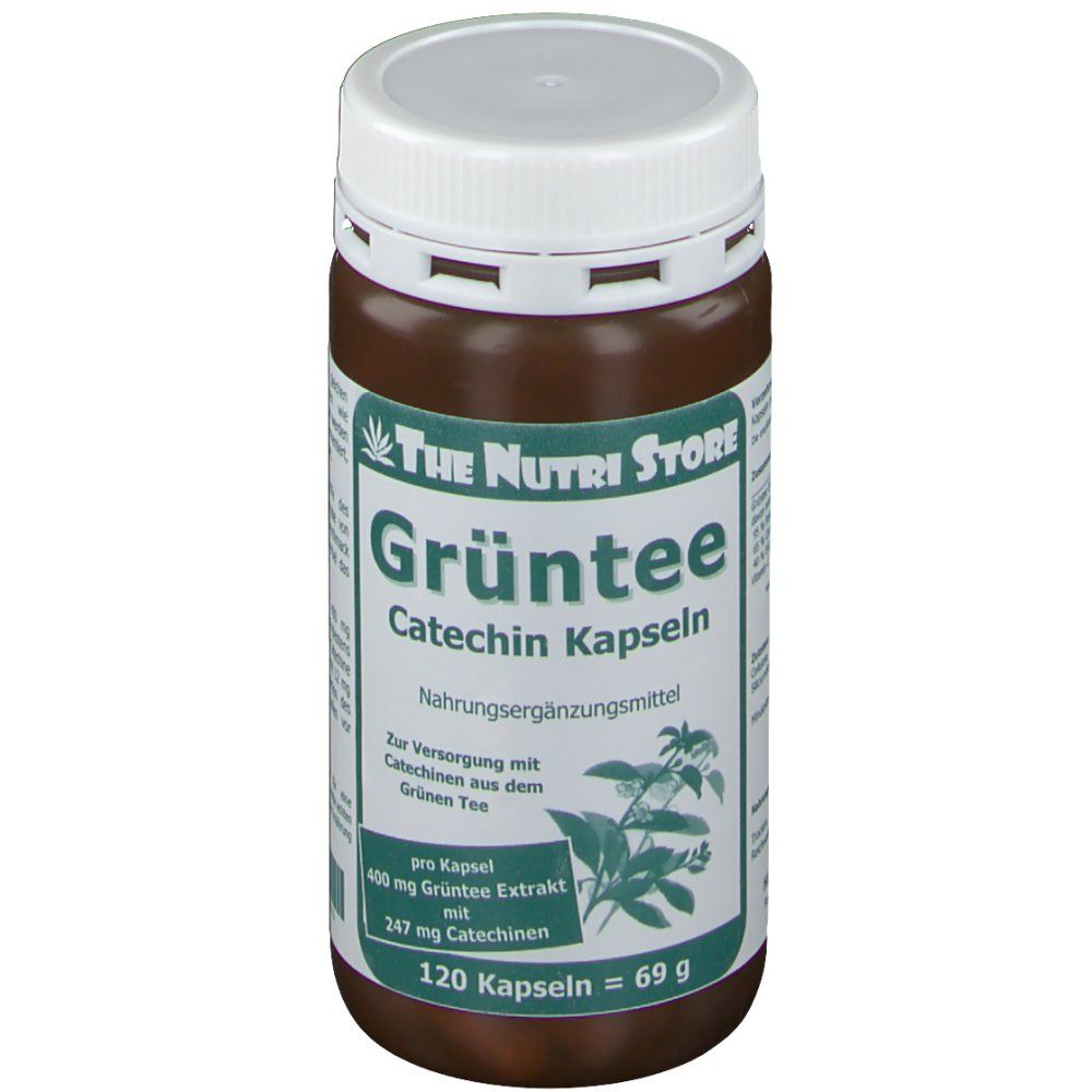 Grüntee 400 mg Catechin Kapseln 120 St
