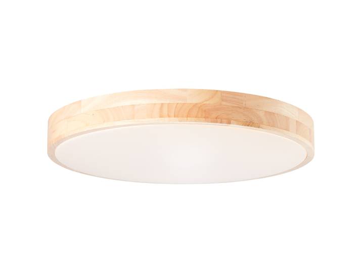 Brilliant - Slimline Led Applique Et Plafonnier 49cm Bois Clair / Blanc Luminaires D'Intérieur\, Plafonniers\, -fonctionnels 1x 60w Led Intégrée\, (flux Lumineux: 4800lm\, Couleur De La Lumière: 3000