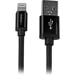 ST USBLT1MB - Sync- & Ladekabel, USB-A > Lightning, 1 m, schwarz